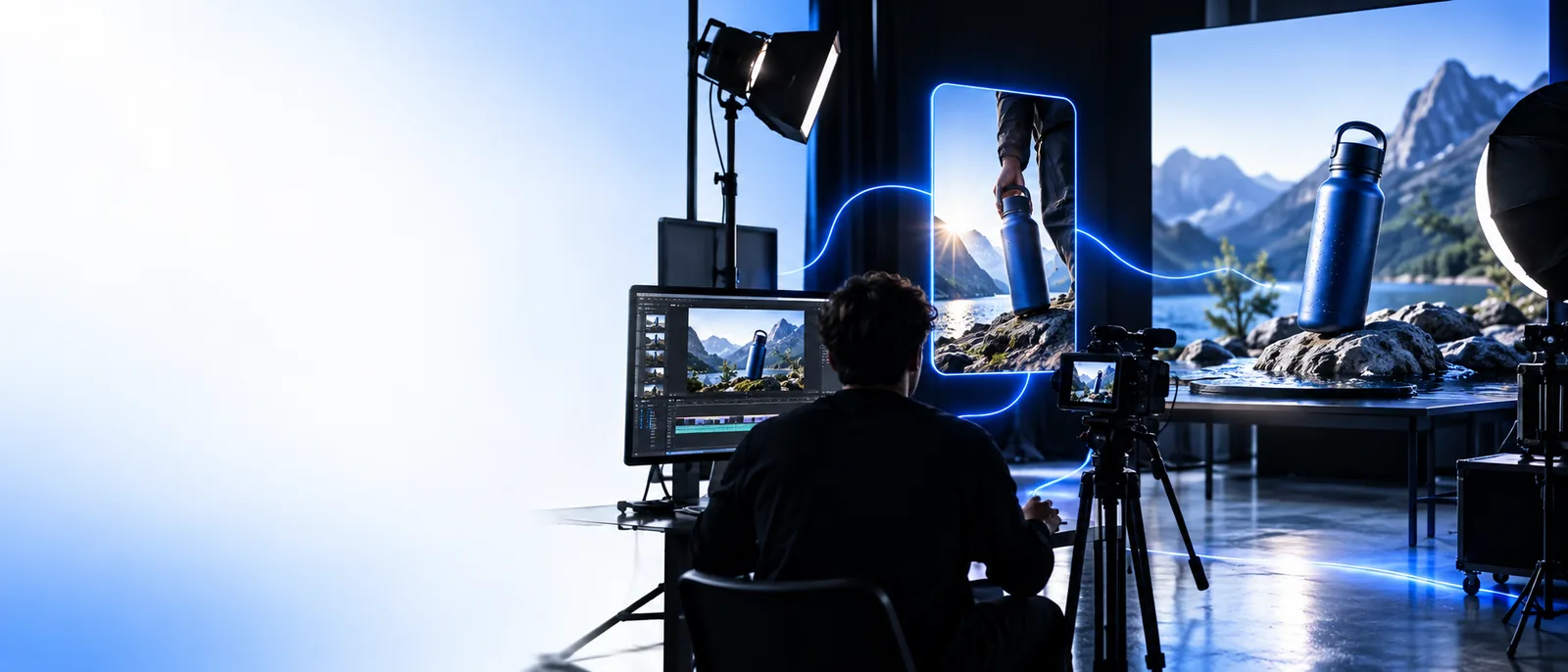 Insmind site imagery introducing visual creation